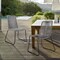 Armen Living Shasta Outdoor Metal and Gray Rope Stackable Dining Chair, PK2 LCSHSICH - alternate 9